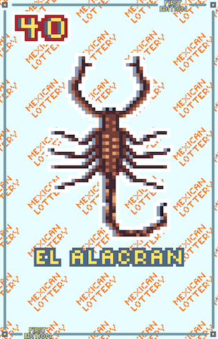 ¡El Alacrán!